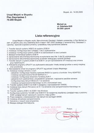 2005 Urząd Miejski w Słupsku